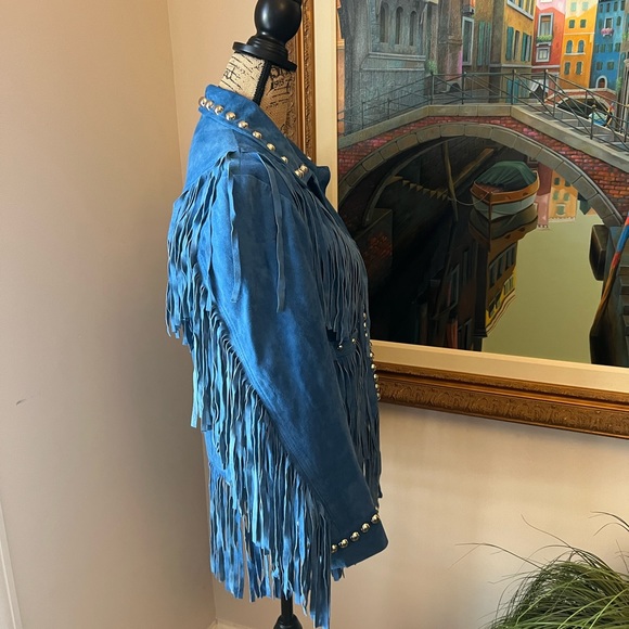 Free People Howdy Studded Jacket - M - NWT - Picture 6 of 10